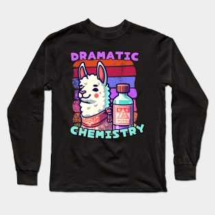 Chemistry Llama Long Sleeve T-Shirt